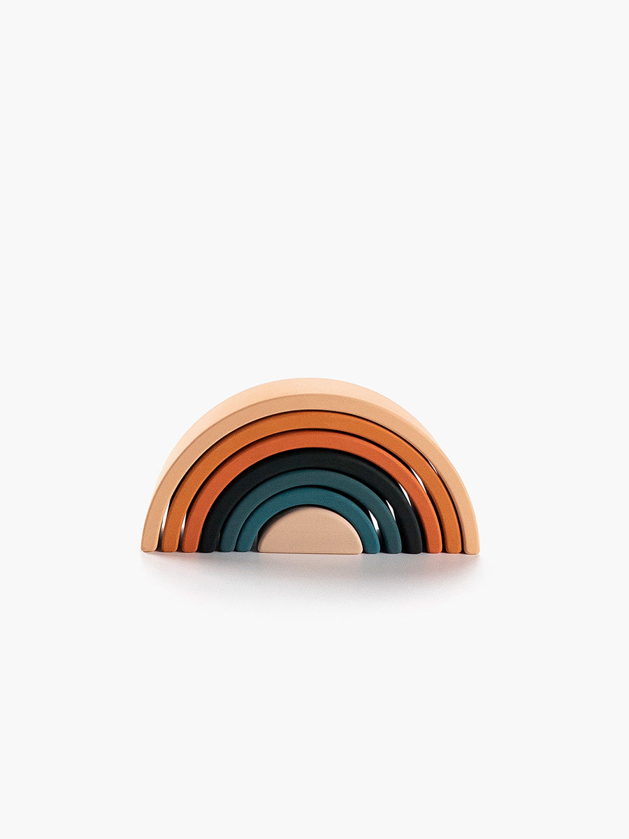 SABO Concept - Wooden Rainbow Toy Mini - Tropics - Laadlee