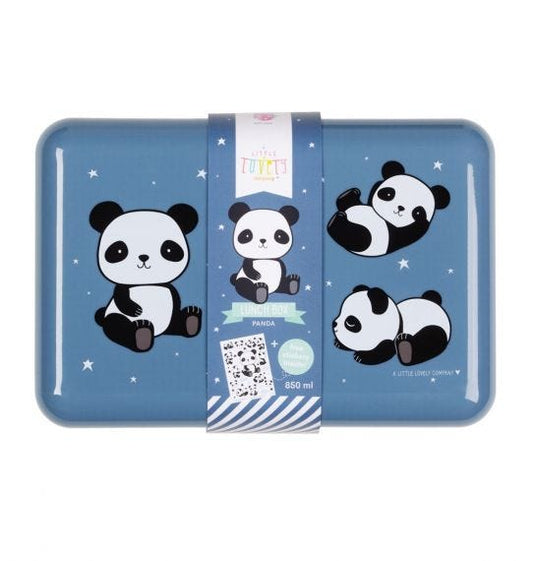 A Little Lovely Company Lunch Box - Panda - Laadlee