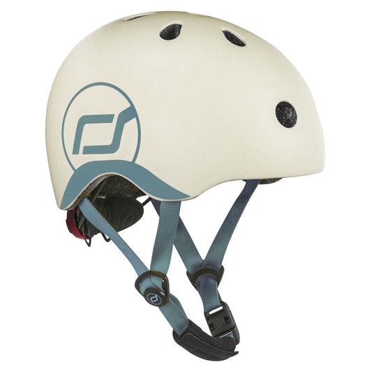 Scoot & Ride Baby Helmet XXS-S - Ash - Laadlee
