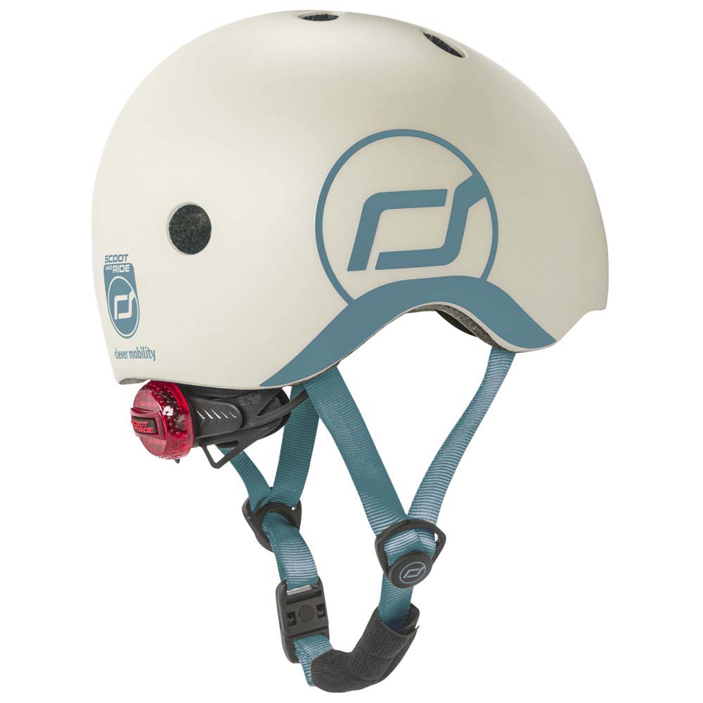 Scoot & Ride Baby Helmet XXS-S - Ash - Laadlee