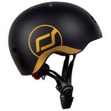 Scoot & Ride Limited Edition Kid Helmet S-M - Black/Gold - Laadlee