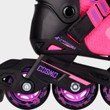 Micro Skates Cosmo - Purple with Brake Set (Size 31-34) - Laadlee