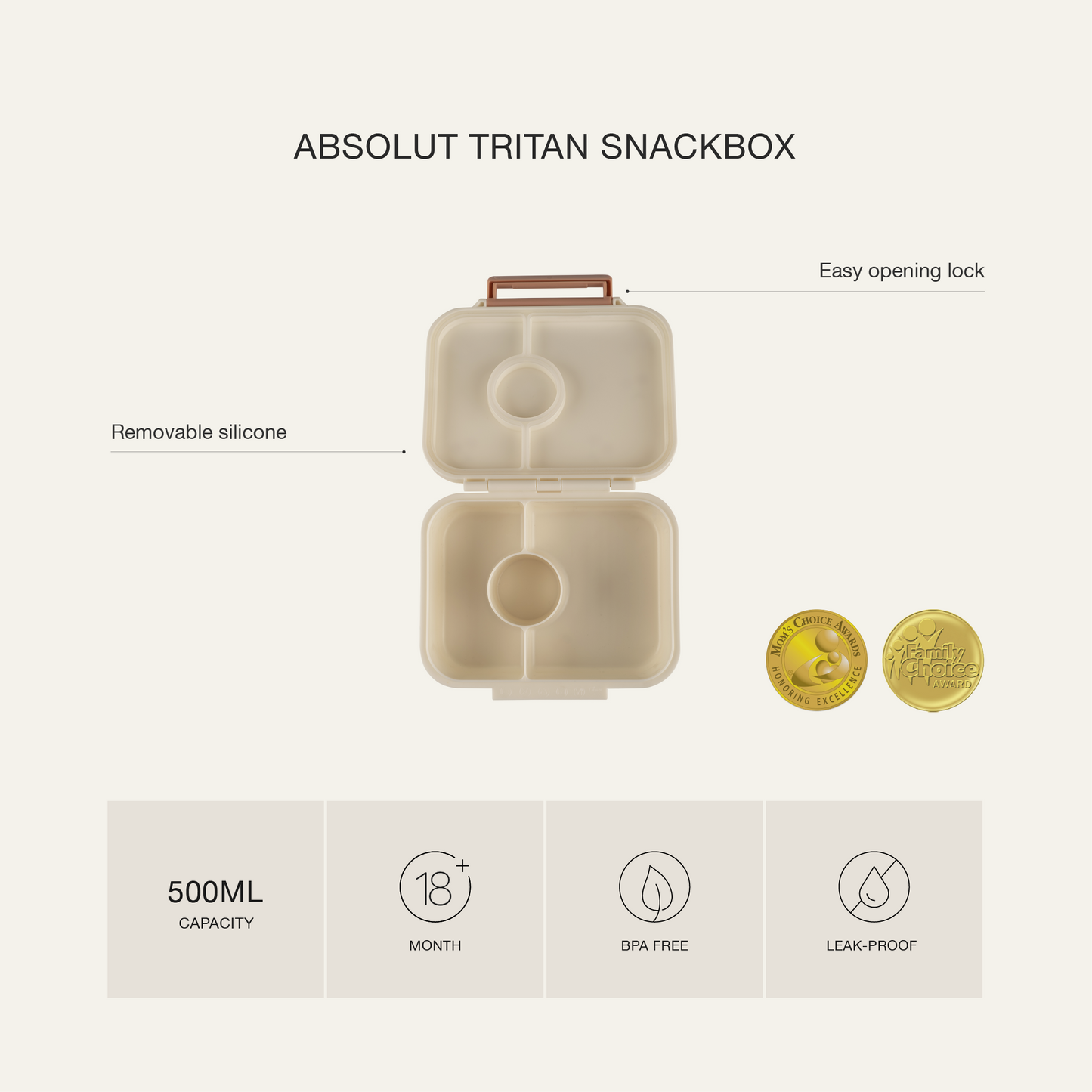 Citron Tritan Snackbox - Vehicles - Laadlee
