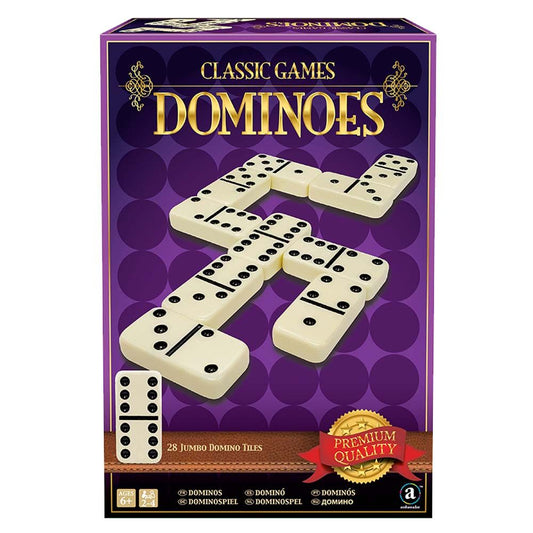 Ambassador - Classic Games - Double-6 Dominoes - Laadlee