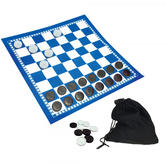 Ambassador - Grab & Go Games! - Travel Chess & Checkers - Laadlee
