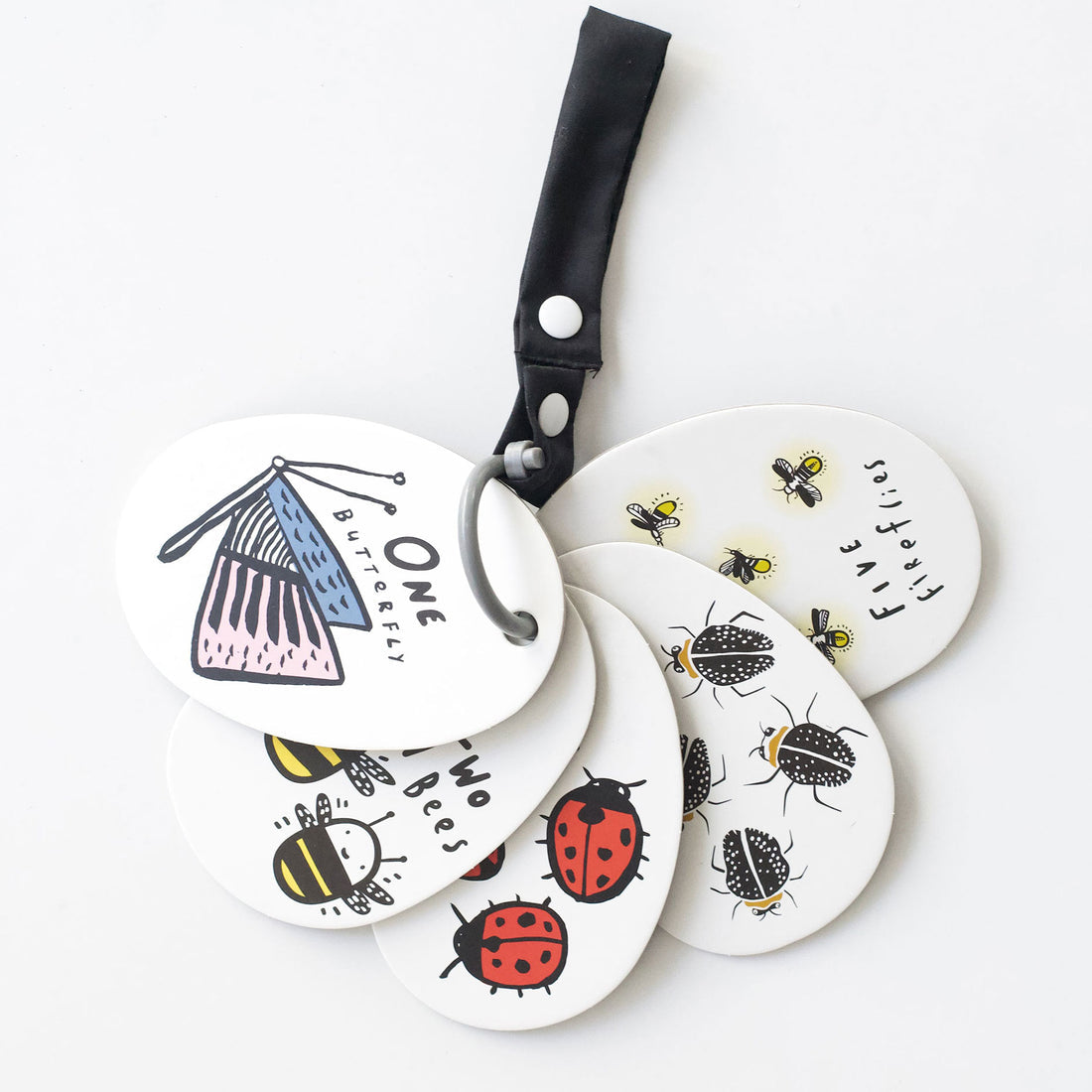 Wee Gallery - Stroller Cards - I See Bugs to Count - Laadlee