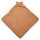 Woombie Organic Cuddle Towel - Mocha - Laadlee
