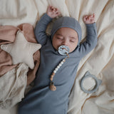 Mushie Teether Cat Stone - Laadlee