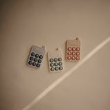 Mushie Phone Press Toy Cambridge Blue - Laadlee