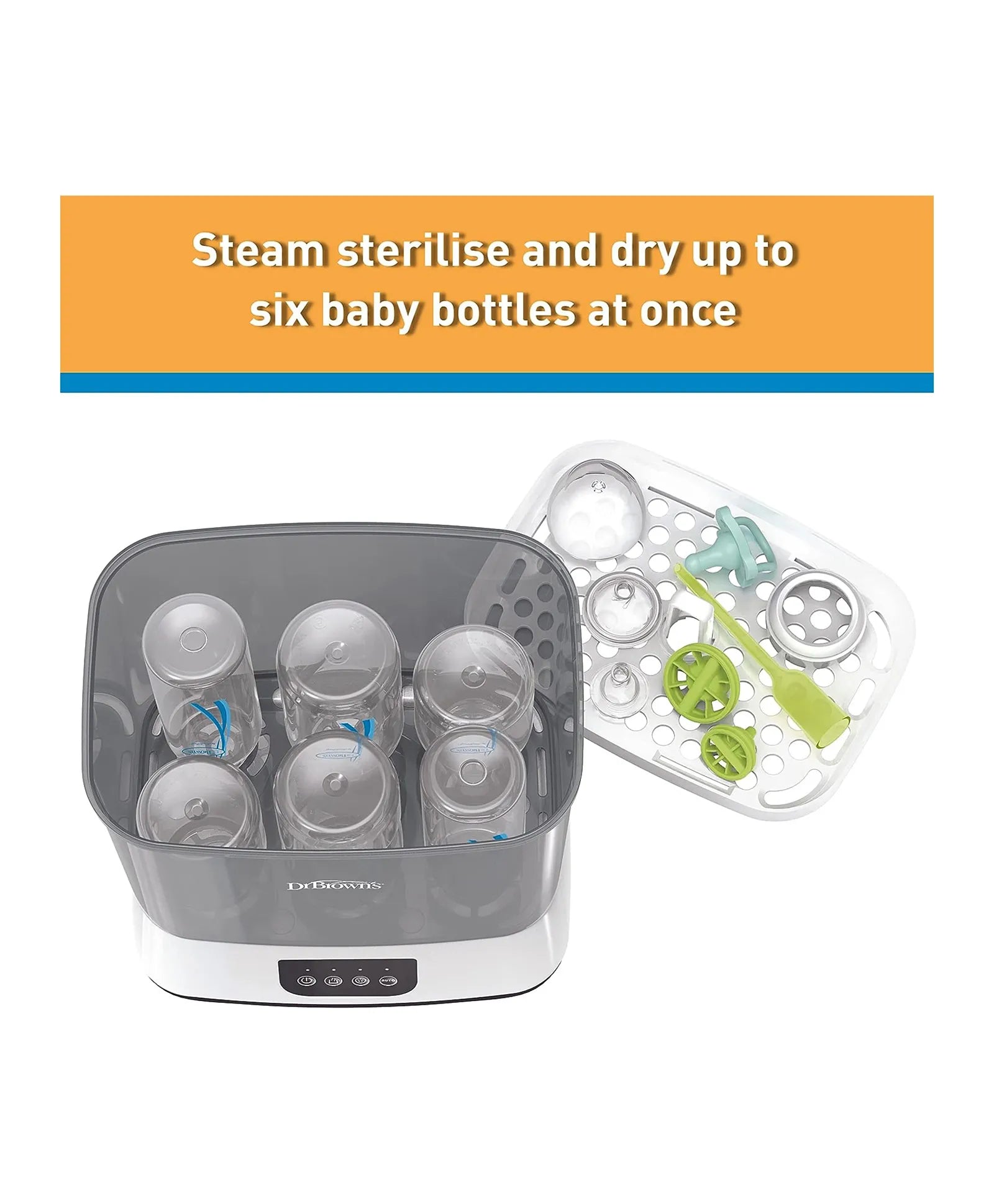 Dr. Brown's Electric Sterilizer And Dryer with Hepa Air Filter - Laadlee