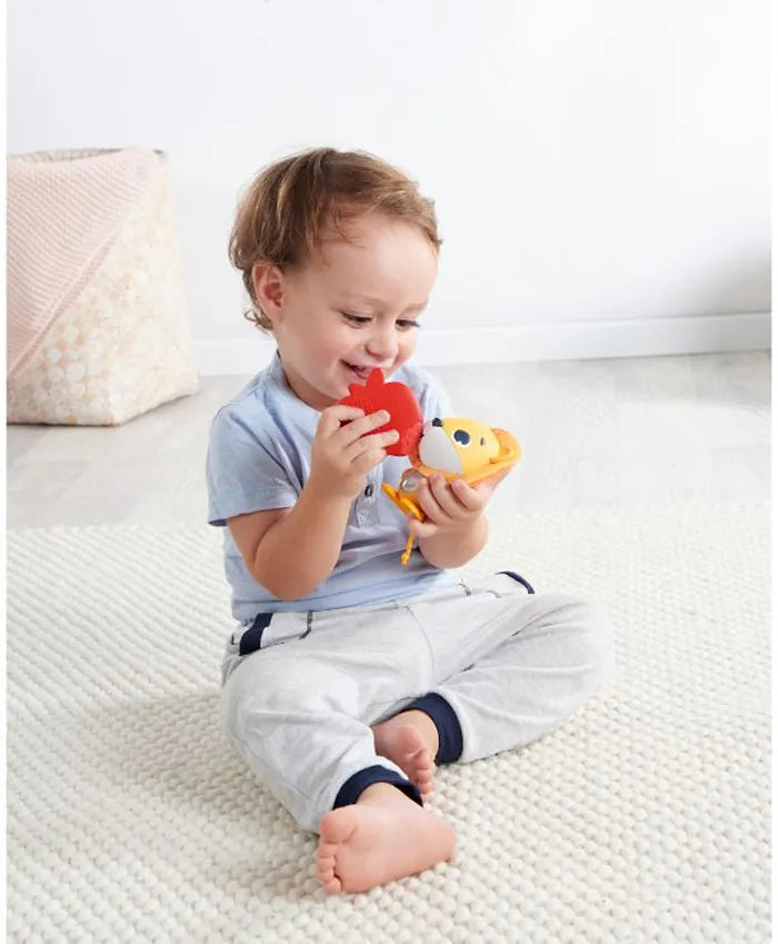 Tiny Love Wonder Buddy Leonardo Lion - Orange - Laadlee