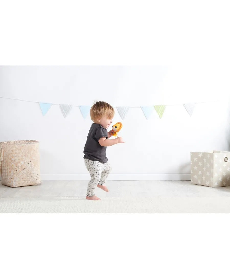 Tiny Love Wonder Buddy Leonardo Lion - Orange - Laadlee