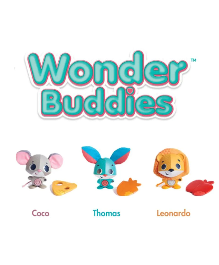 Tiny Love Wonder Buddy Leonardo Lion - Orange - Laadlee