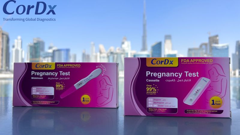 Cordx Pregnancy Test Cassette (FDA Approved) - Laadlee