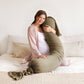 bbhugme - Pregnancy Pillow - Dusty Olive - Laadlee