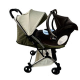 Youbi Toddler German Travel System with New Born Attachment - Olive