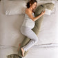 bbhugme - Pregnancy Pillow - Dusty Olive - Laadlee