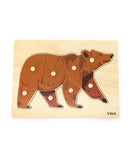 Viga Montessori Puzzle - Bear