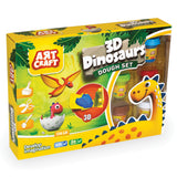 Dede Art Craft 3D Dinasours Dough Set