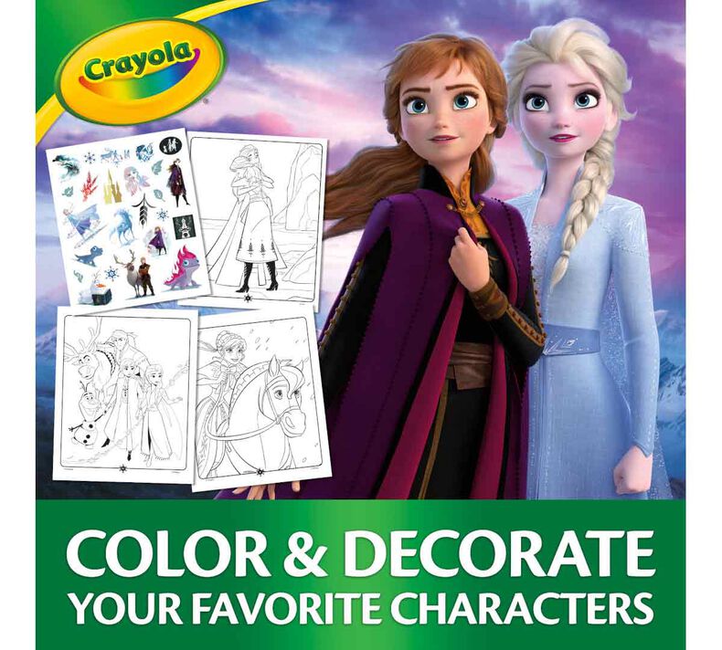 Crayola Color and Sticker Activity Set - Frozen - Pages 32