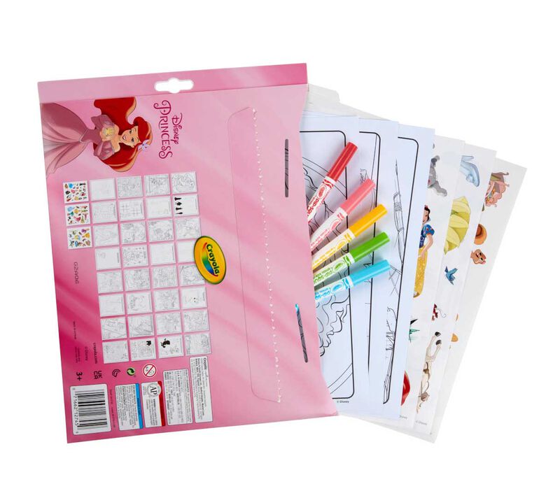 Crayola Princess Color and Sticker Activity Set - Pages 32 - Laadlee