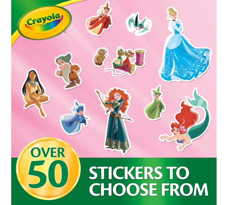 Crayola Princess Color and Sticker Activity Set - Pages 32 - Laadlee