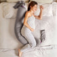 bbhugme - Pregnancy Pillow - Stone - Laadlee