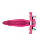 Globber Go Up Active Lights Scooter - Dark Pink