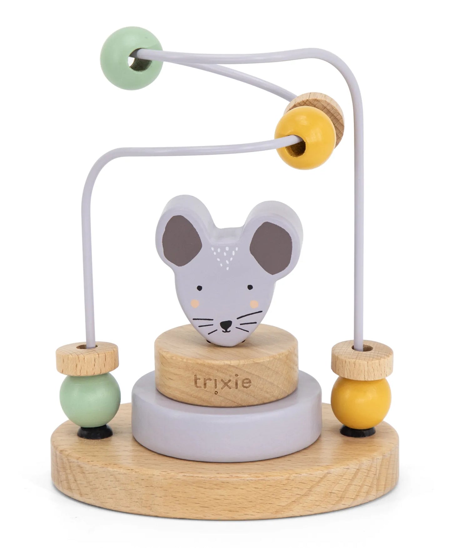 Trixie Wooden Beads Maze - Mrs. Mouse