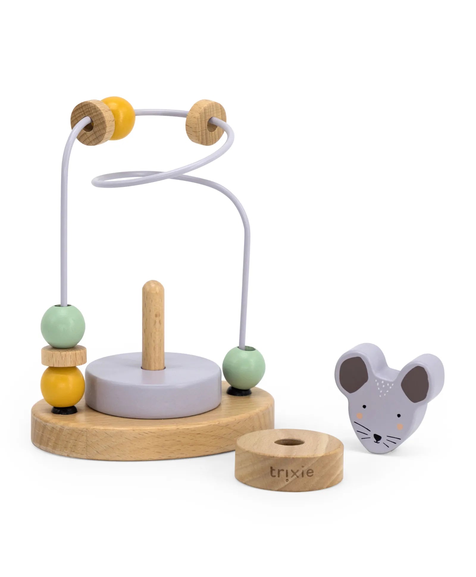 Trixie Wooden Beads Maze - Mrs. Mouse - Laadlee