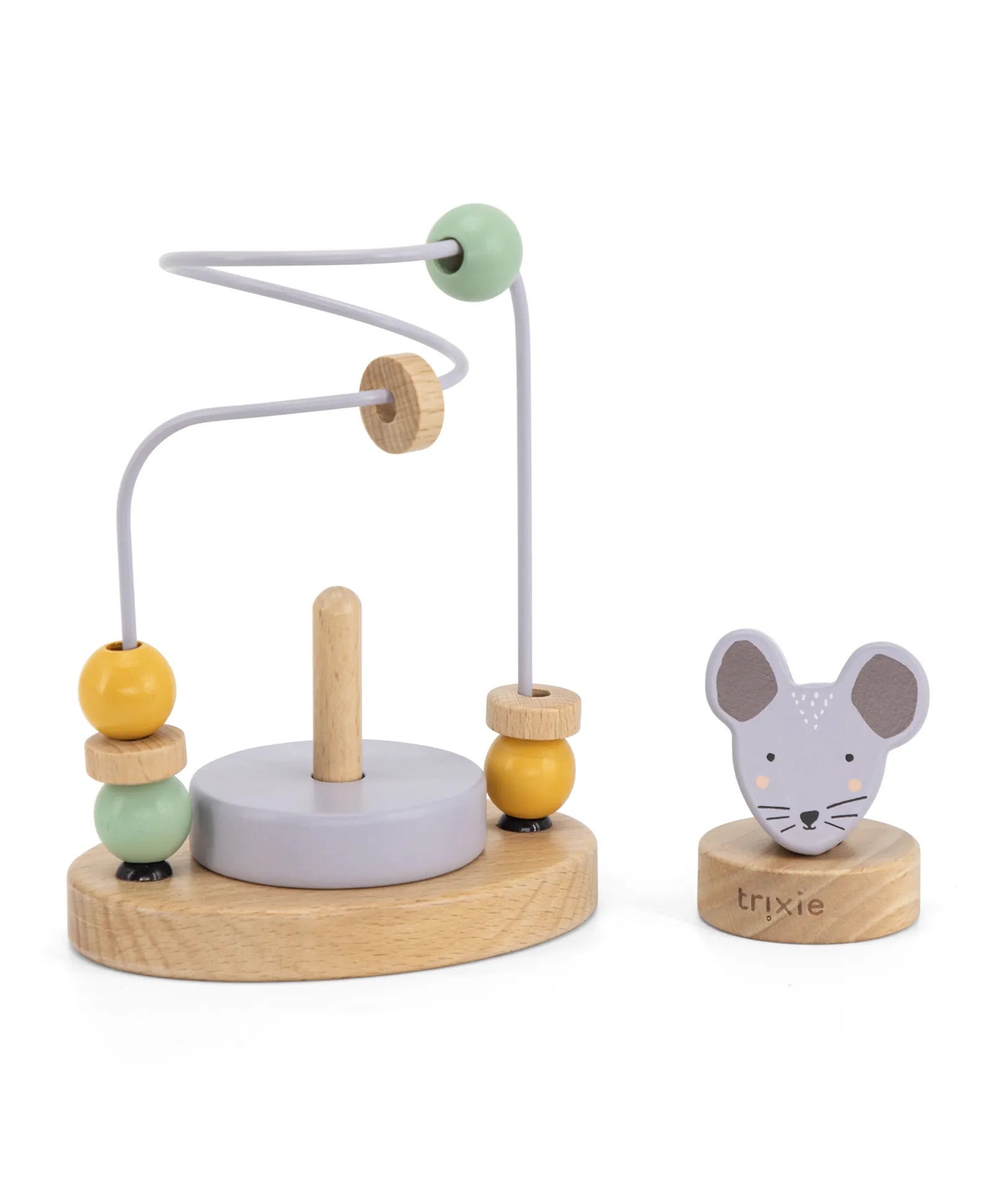Trixie Wooden Beads Maze - Mrs. Mouse - Laadlee