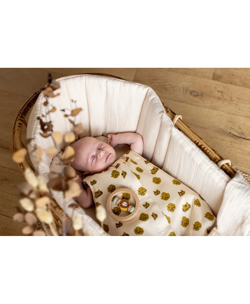 Trixie Cot And Playpen Bumper - Breeze Sand