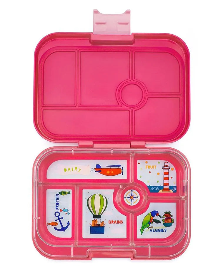 Yumbox Original 6 Compartment Lunch Box - Lotus Pink