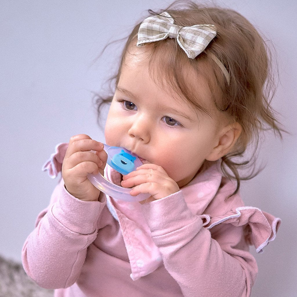 Marcus & Marcus - Silicone Baby Teething Toothbrush - Lucas - Laadlee