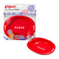 Pigeon Do-It-Myself Plate - Red