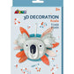 Avenir 3D Decoration Kit - Koala - Laadlee