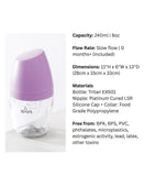 Quark BuubiBottle Max 240ml - 2PC - Purple