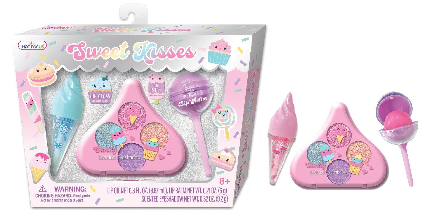 Hot Focus Sweet Kisses Cosmetic Set