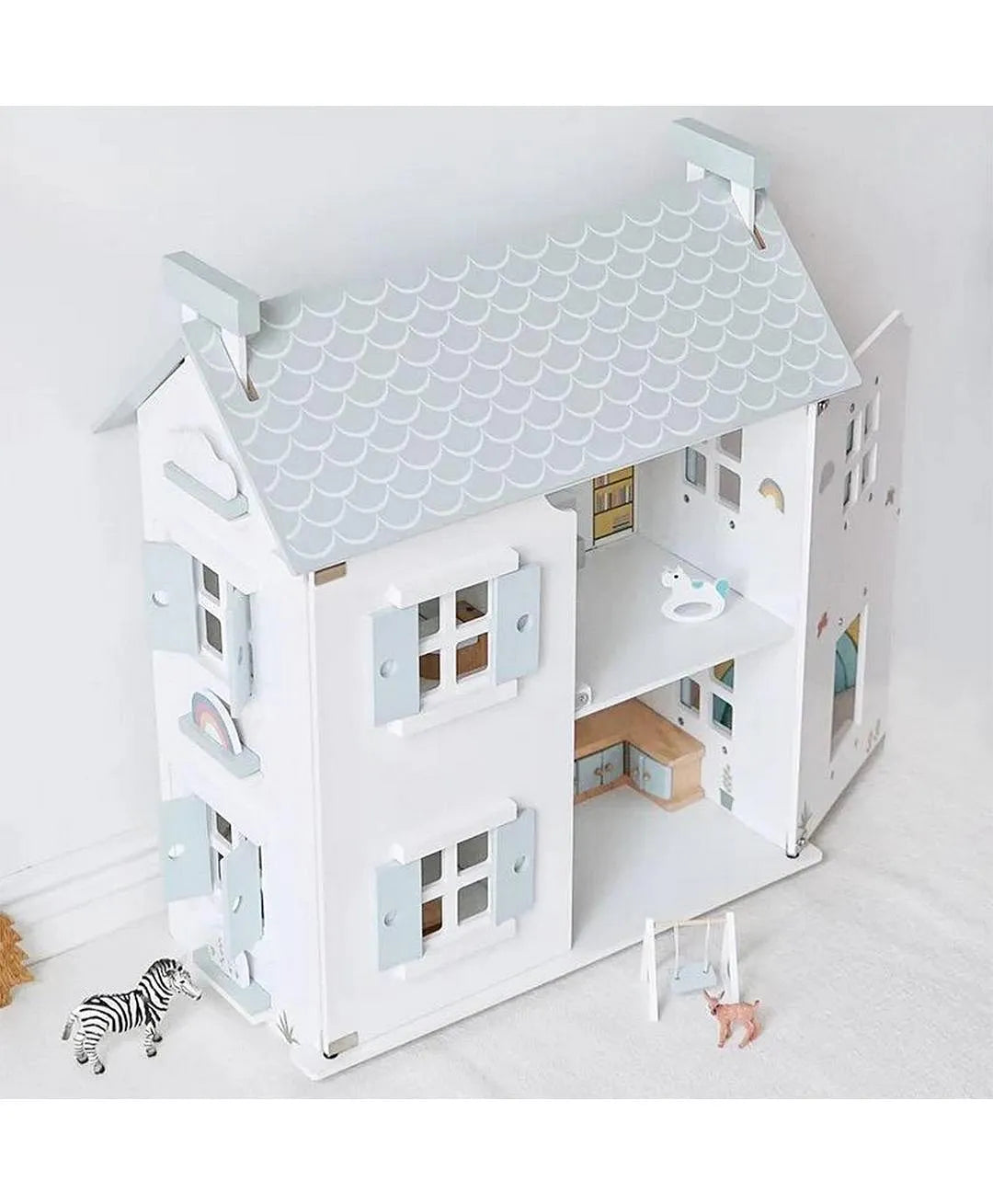 Woody Buddy Doll House - White