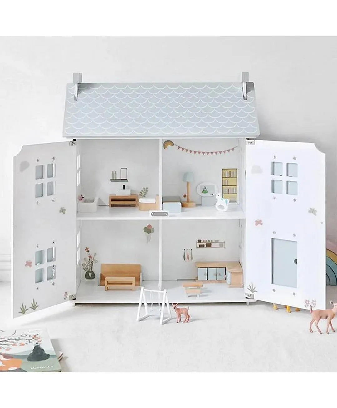 Woody Buddy Doll House - White