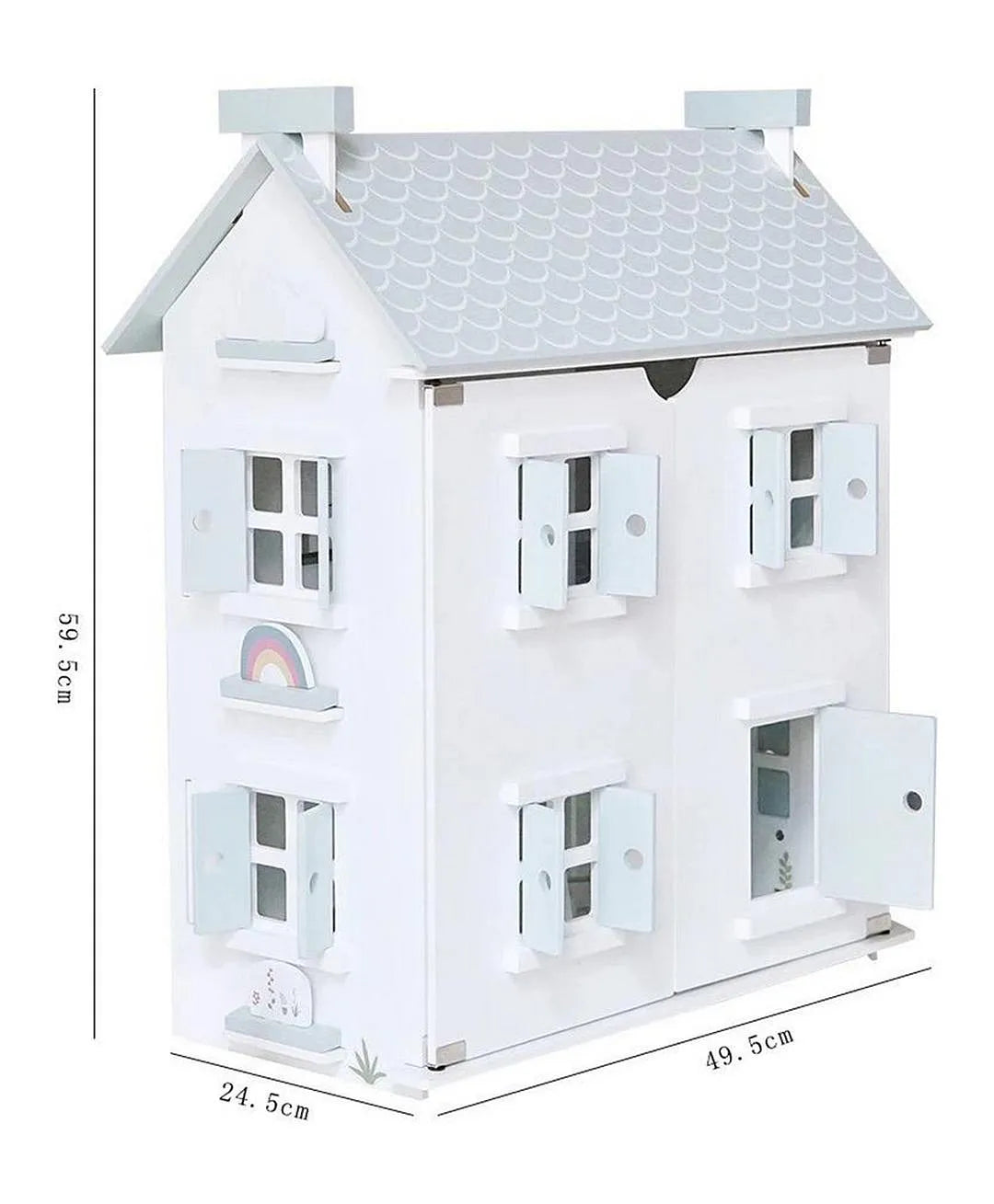 Woody Buddy Doll House - White