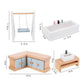 Woody Buddy Doll House - White