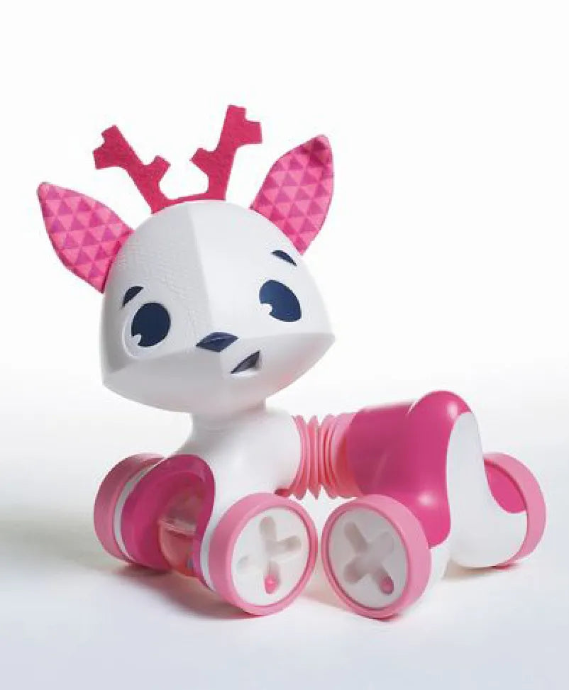 Tiny Love Tiny Rolling Toy - Florence The Fawn - Pink - Laadlee