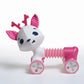 Tiny Love Tiny Rolling Toy - Florence The Fawn - Pink - Laadlee