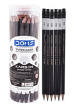 Doms Karbon RT Pencils Plastic Jar 40 Pcs