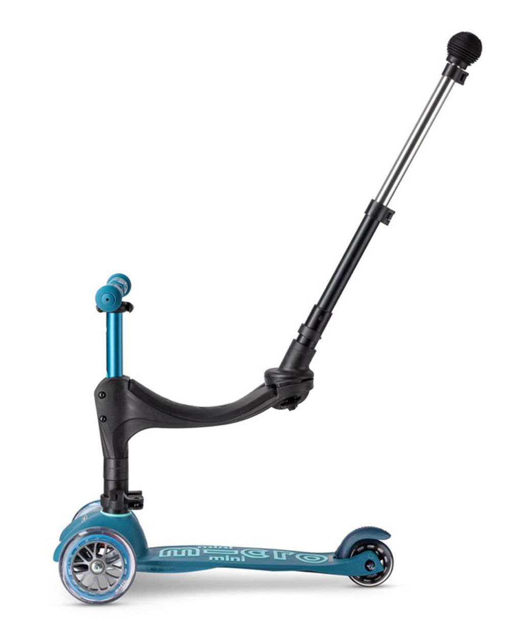 Micro Mini 3-in-1 Deluxe Plus Scooter- Ice Blue - Laadlee