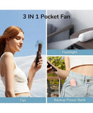 JisuLife Handheld Fan Life8 Plus - White