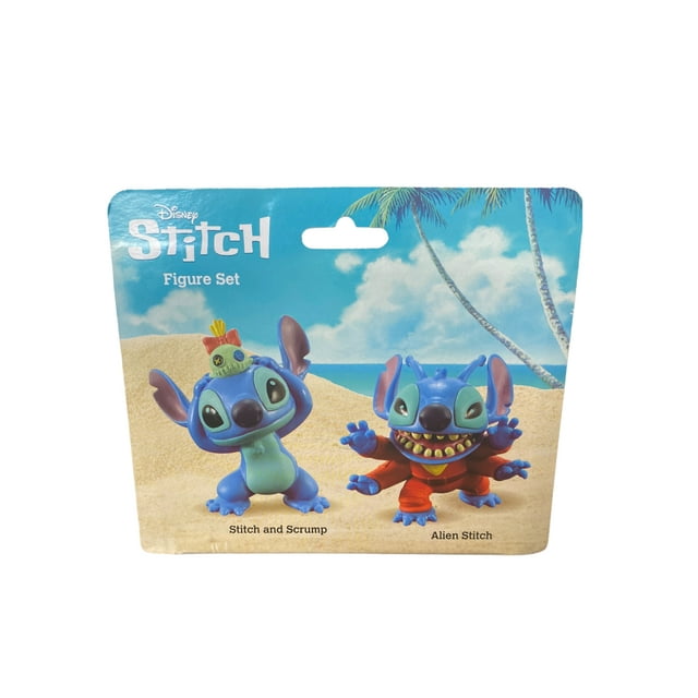 Disney Stitch Figure Alien + Stitch with Scrump - Pack of 2 - Laadlee