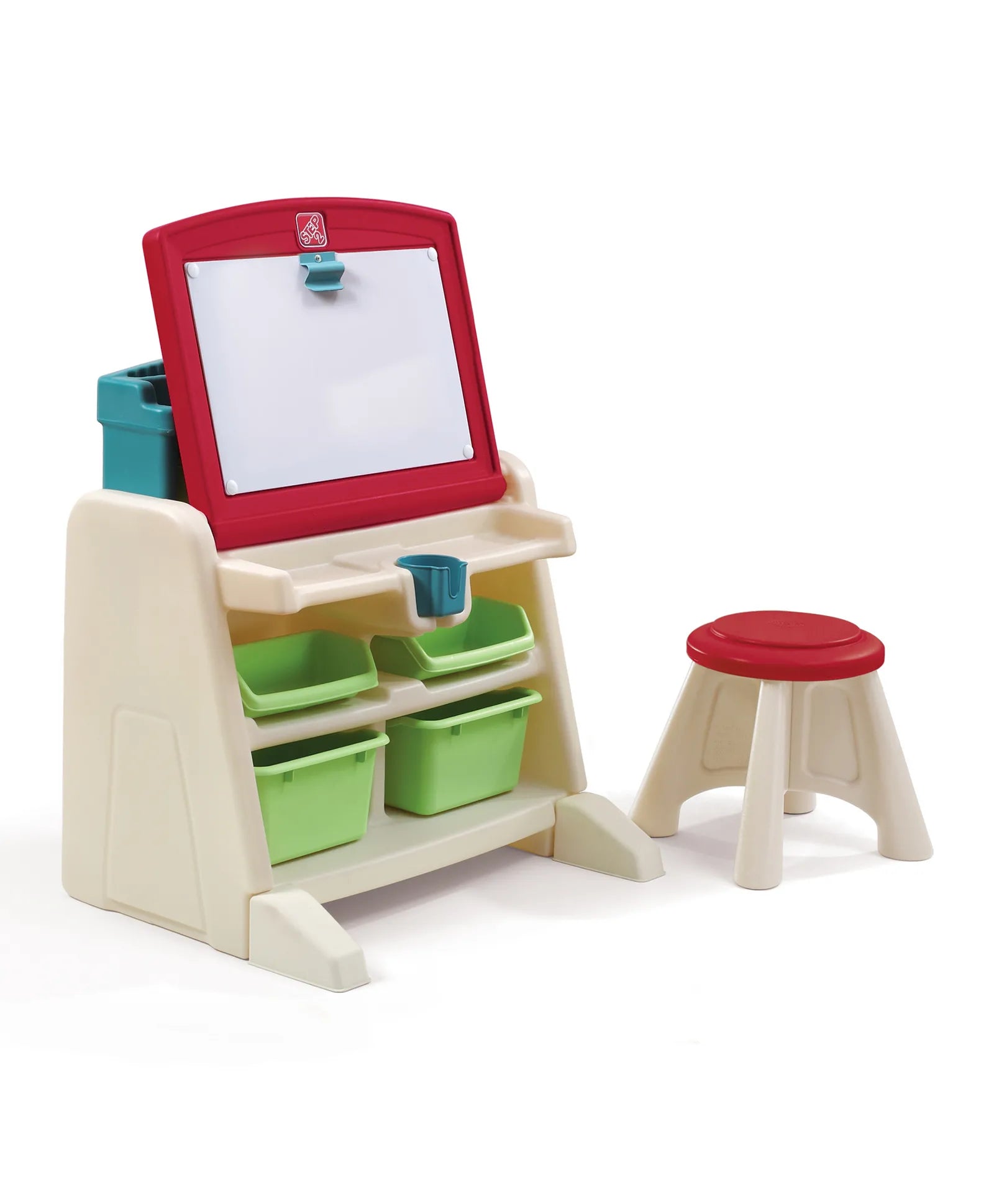 Step2 Flip & Doodle Easel Desk With Stool - Laadlee