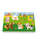 Viga Sound Puzzle - Farm Animals